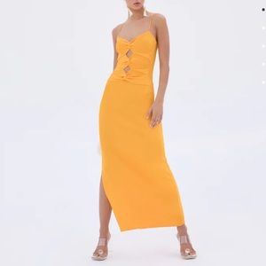 Honey knit dress Cult Gaia size small